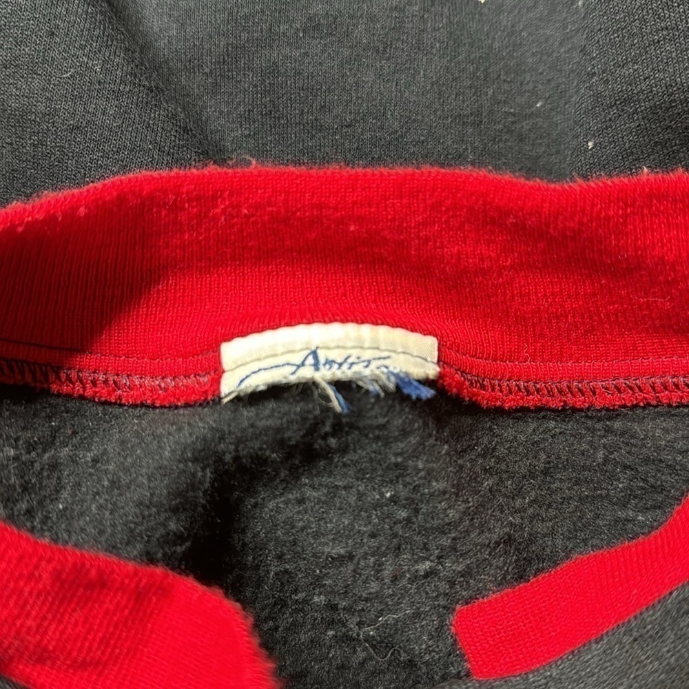 Vintage Artisans Black Cardinal Bird Button Up Sweatshirt Size Large - Picture 7 of 12